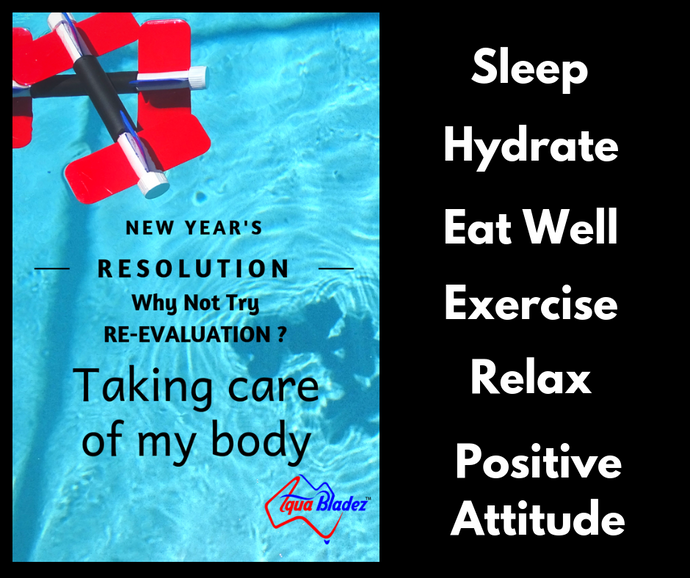 Resolutions Try Re-evaluations like: "Taking care of my body"